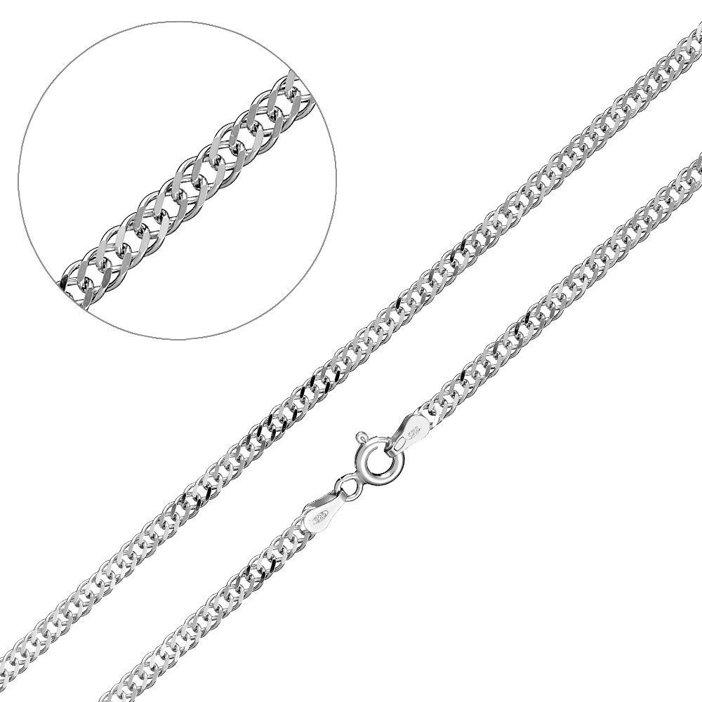 Цепь из серебра Сильвер Лайн РДр 50 60