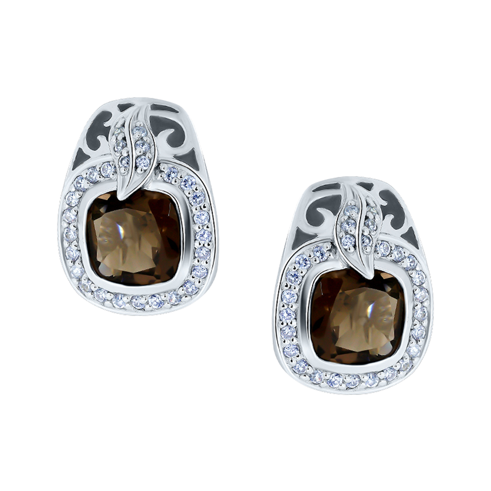 Серьги из серебра Русский СтилЬ 37648202