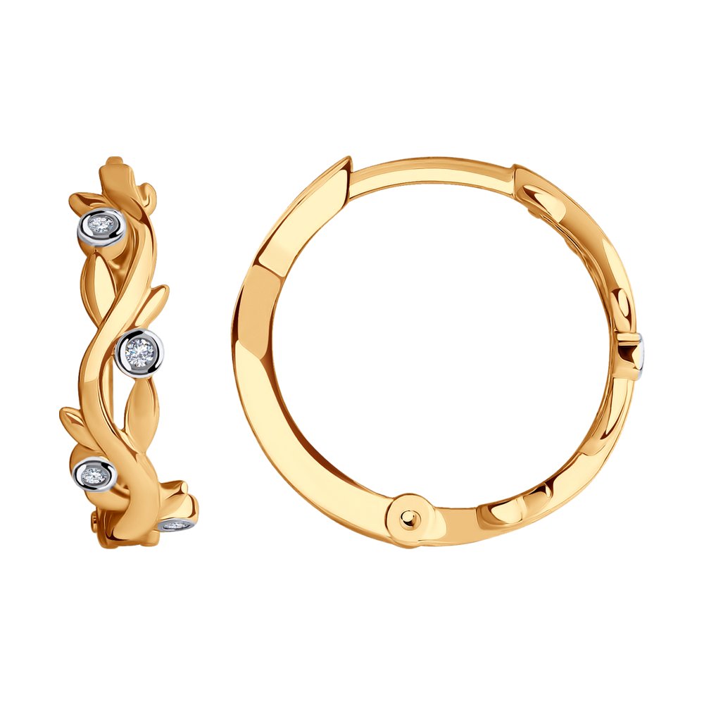 Серьги из золота SOKOLOV 029566