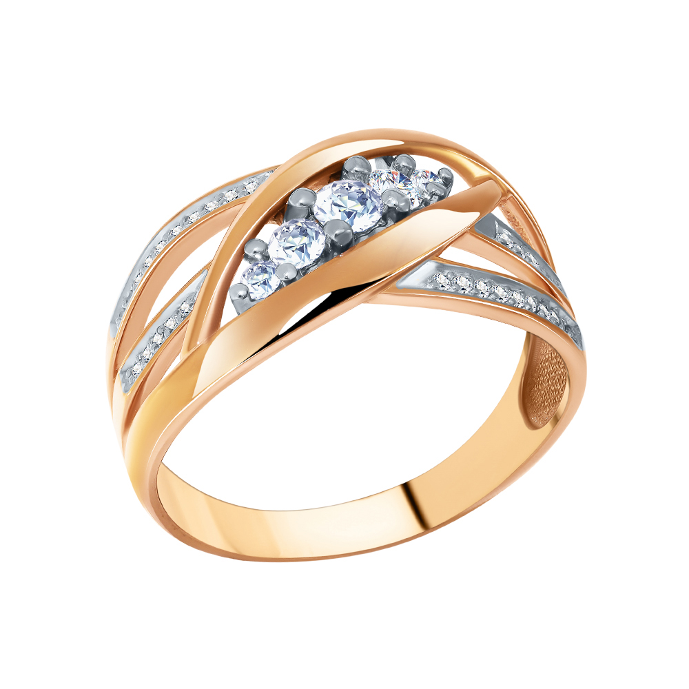 Кольцо с бриллиантом АЛЕКСАНДРА 1012116 №23 2