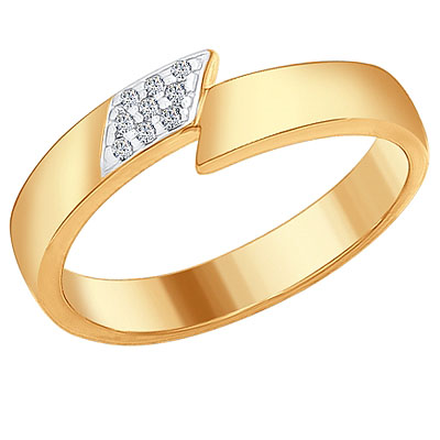 Кольцо из серебра SOKOLOV 93010566