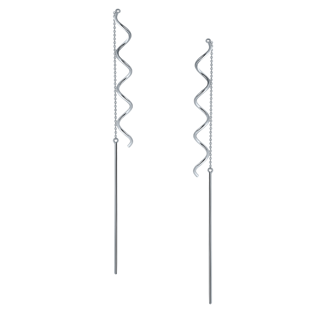 Серьги из серебра KOLIBRI 300626