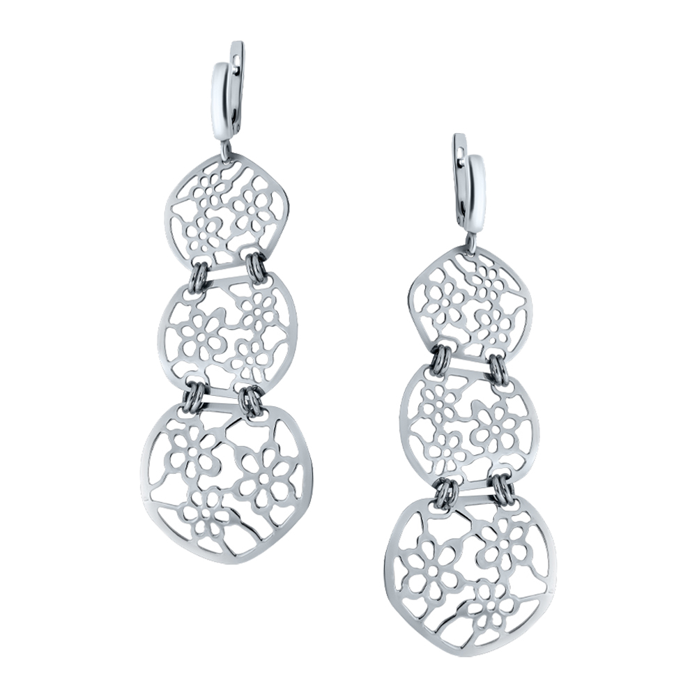 Серьги из серебра Silver 925 111 СИ-7-15(си)