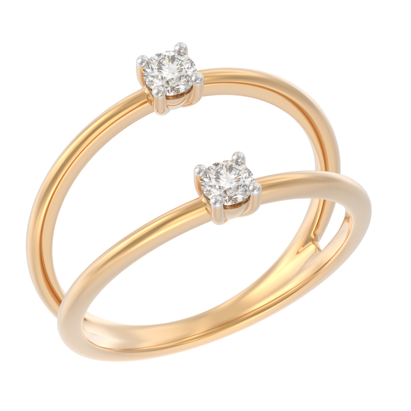 Кольцо из золота АРИНА 1051761-11110