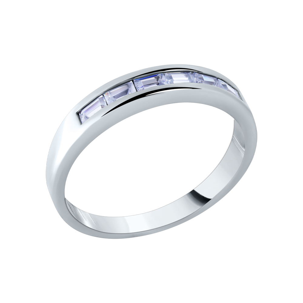 Кольцо из серебра РОСТЗОЛОТО MUR-238