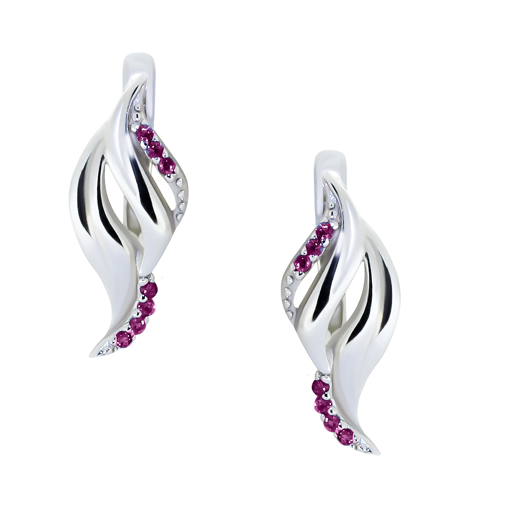 Серьги из серебра Русский СтилЬ 47124702