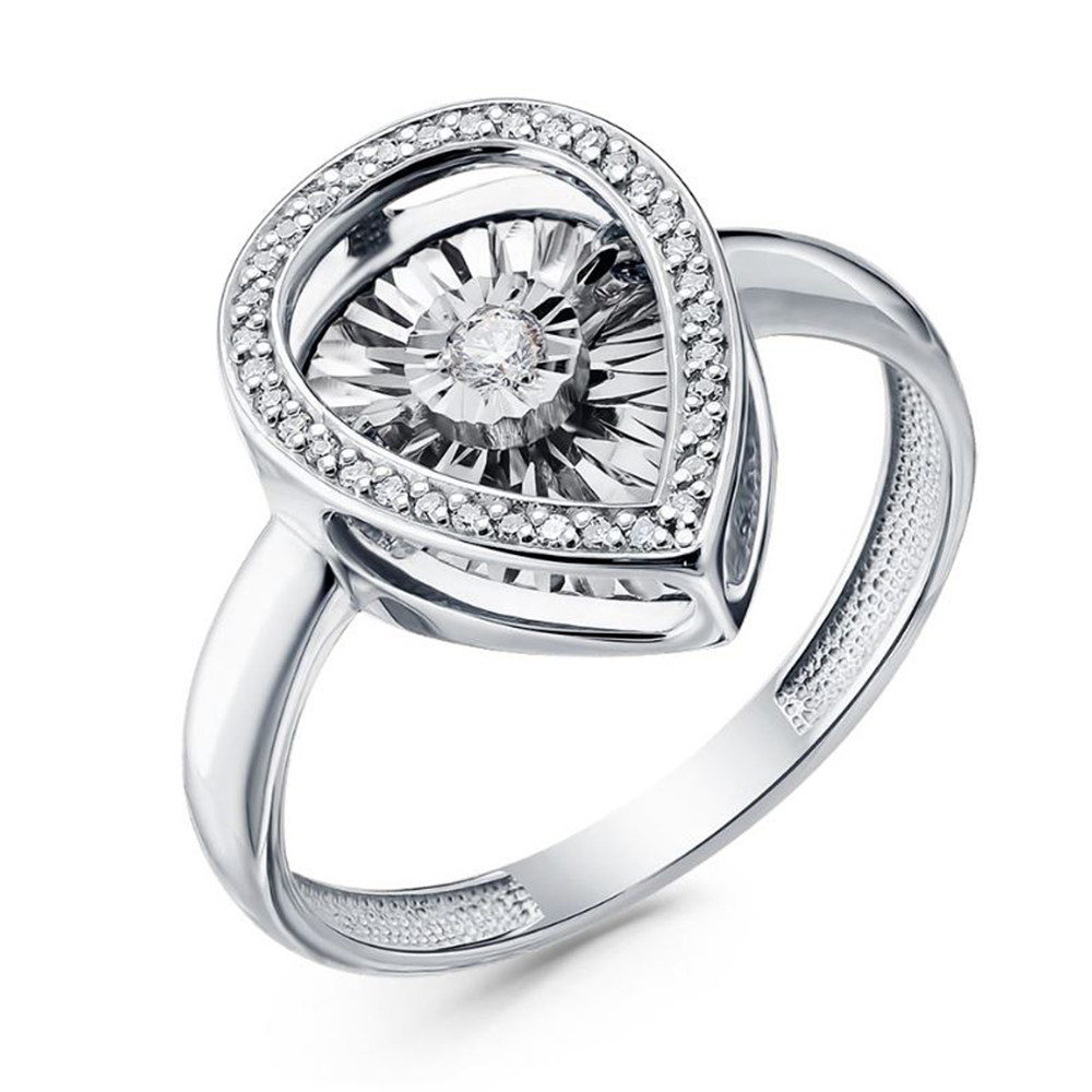 Кольцо с бриллиантом grigoriev 01-12-5497-31-00