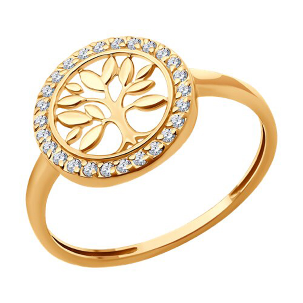 Кольцо из золота SOKOLOV 019383