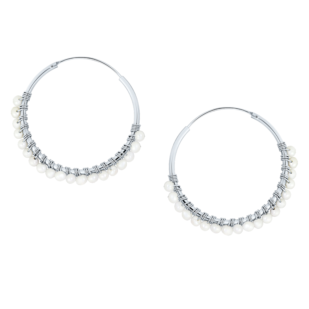 Серьги из серебра Серебро России 14500PWRH