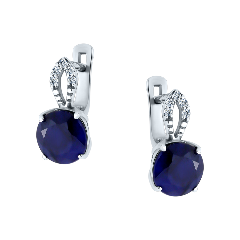 Серьги из серебра Русский СтилЬ 34301902