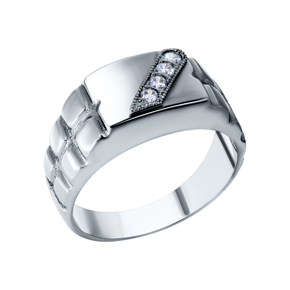 Кольцо мужское из серебра Ив.Ю.Ко. 3302038р