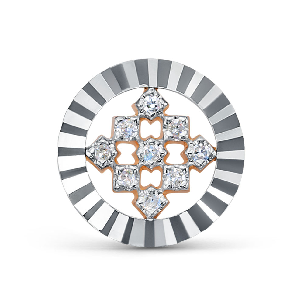 Подвеска с бриллиантом 5-8035-103И1-3К