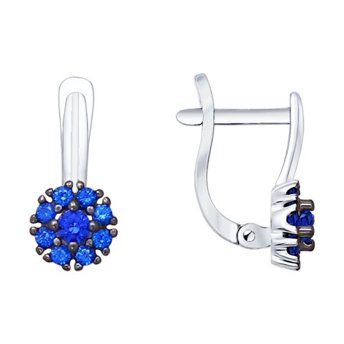 Серьги детские из серебра SOKOLOV 94021909