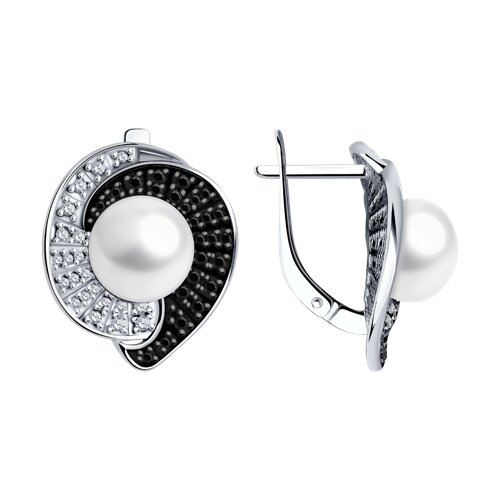 Серьги из серебра SOKOLOV 94-320-01965-1