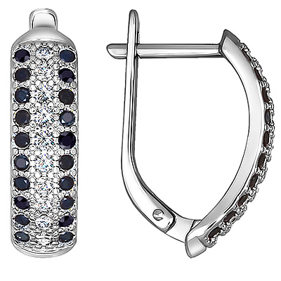 Серьги из серебра SOKOLOV 94020055