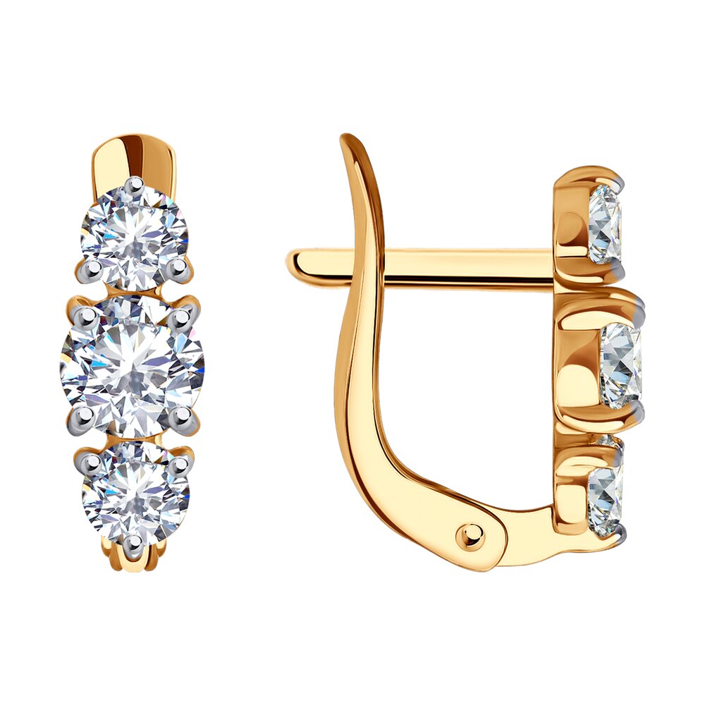 Серьги из золота SOKOLOV 029814