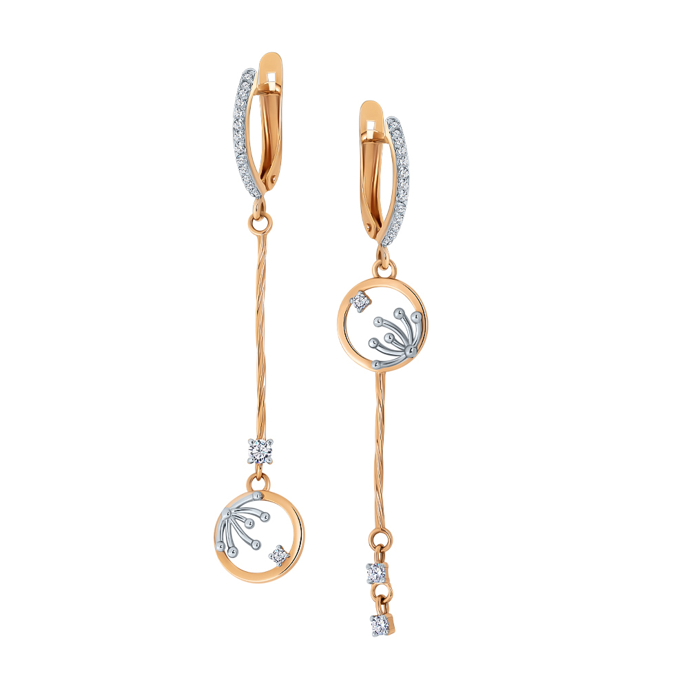 Серьги из золота RUSGOLDART 2537807 1 1 1
