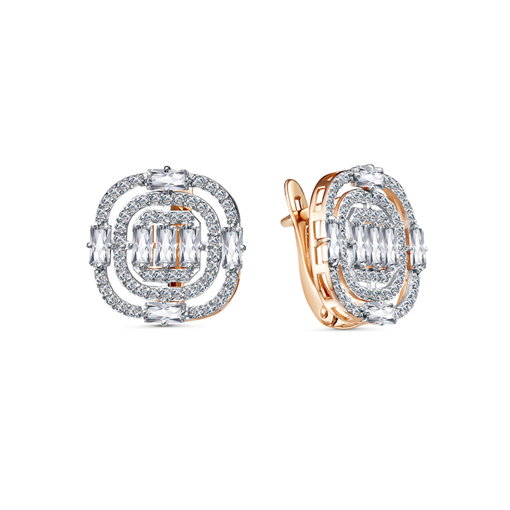 Серьги из золота RUSGOLDART 2603007 1 1 1
