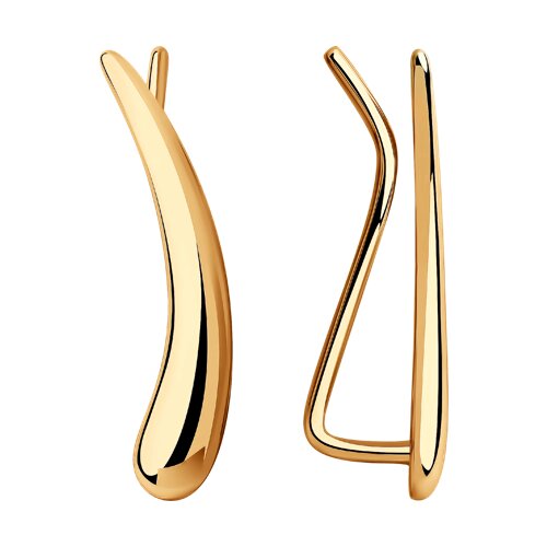 Серьги клаймберы из золота SOKOLOV 028561