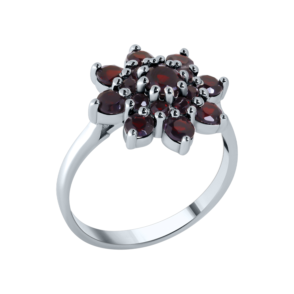 Кольцо из серебра Русский СтилЬ 42-4178-7-1