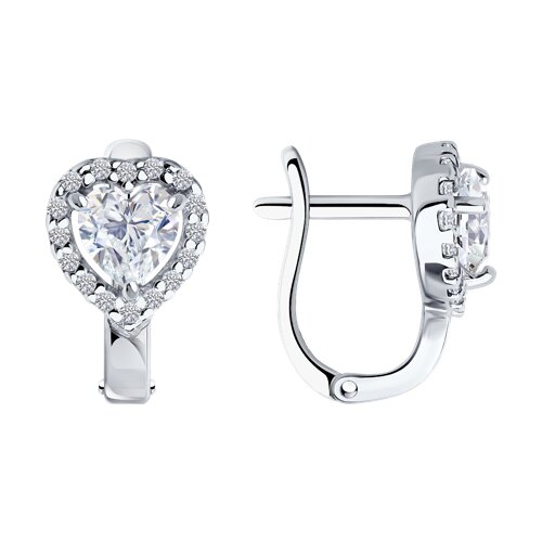 Серьги из серебра SOKOLOV 94026816