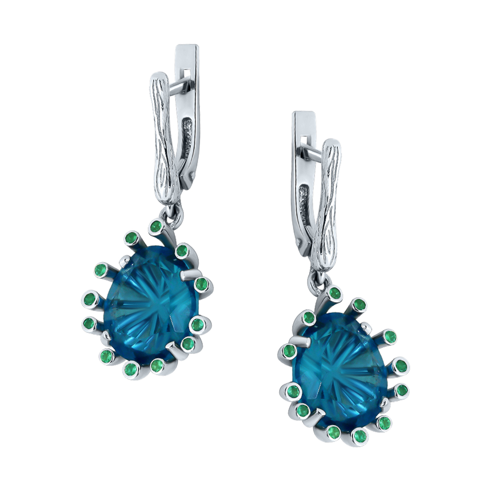 Серьги из серебра 20-21092