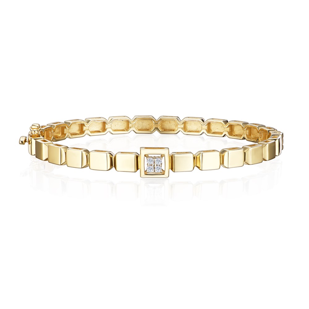 Браслет с бриллиантом МЭЮЗ 76621