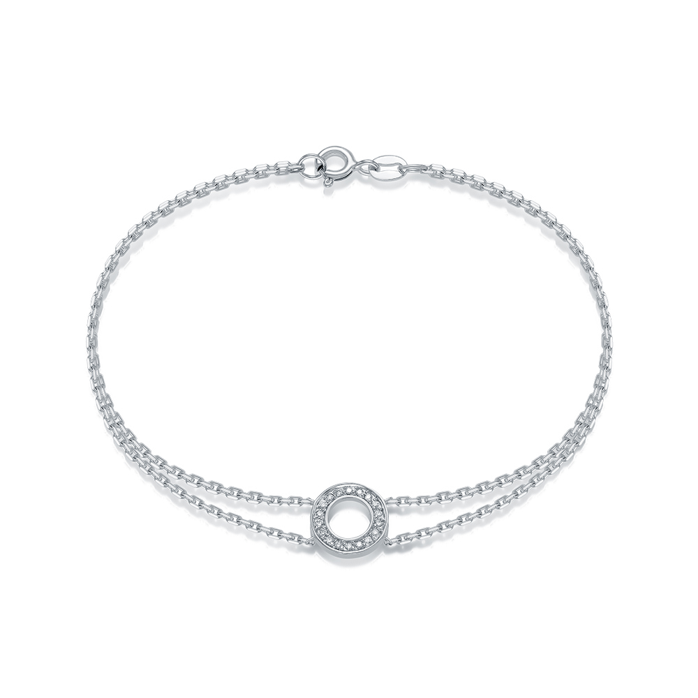 Браслет с бриллиантом ЛЕТО 691-4200