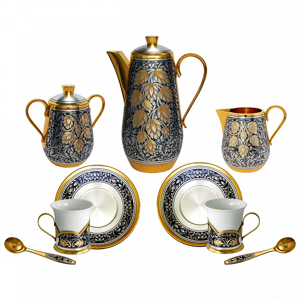 Кофейный набор из серебра 40210032А99