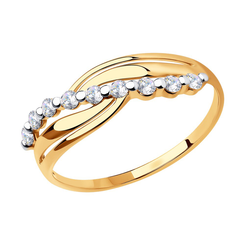 Кольцо из золота SOKOLOV 019037