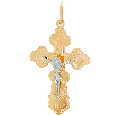 Подвеска крест из золота KARATOV Т13086079
