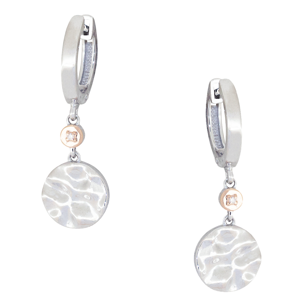 Серьги из серебра АЛЬКОР 02-2102/000Б-00