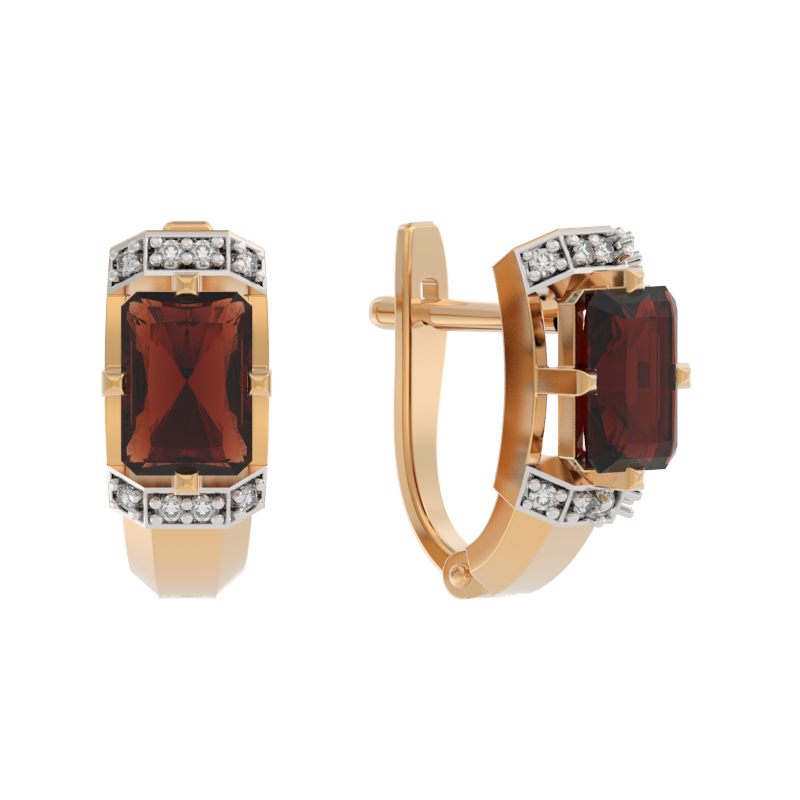 Серьги из золота АРИНА 1027252-11130-G