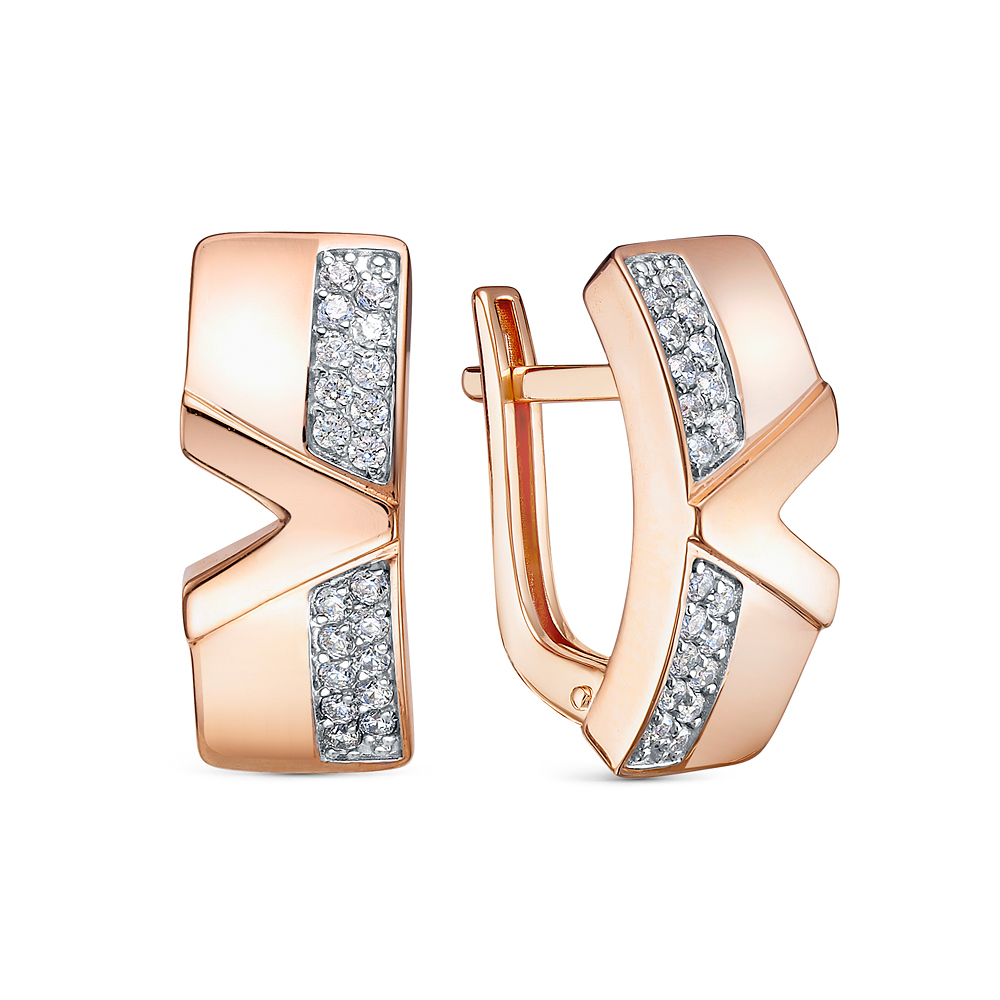 Серьги из золота BERGER 120105