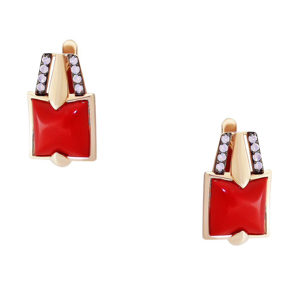 Серьги из золота АЛЕКСАНДРА кл3234а-14