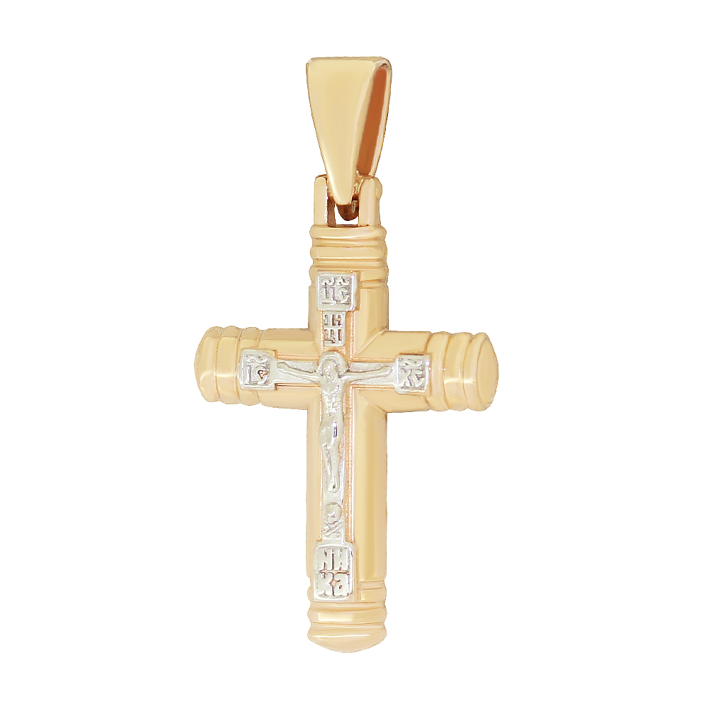 Подвеска крест из золота Крымский ЮЗ 1343217/1