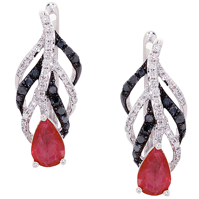 Серьги с бриллиантом E49218A0S14WB004