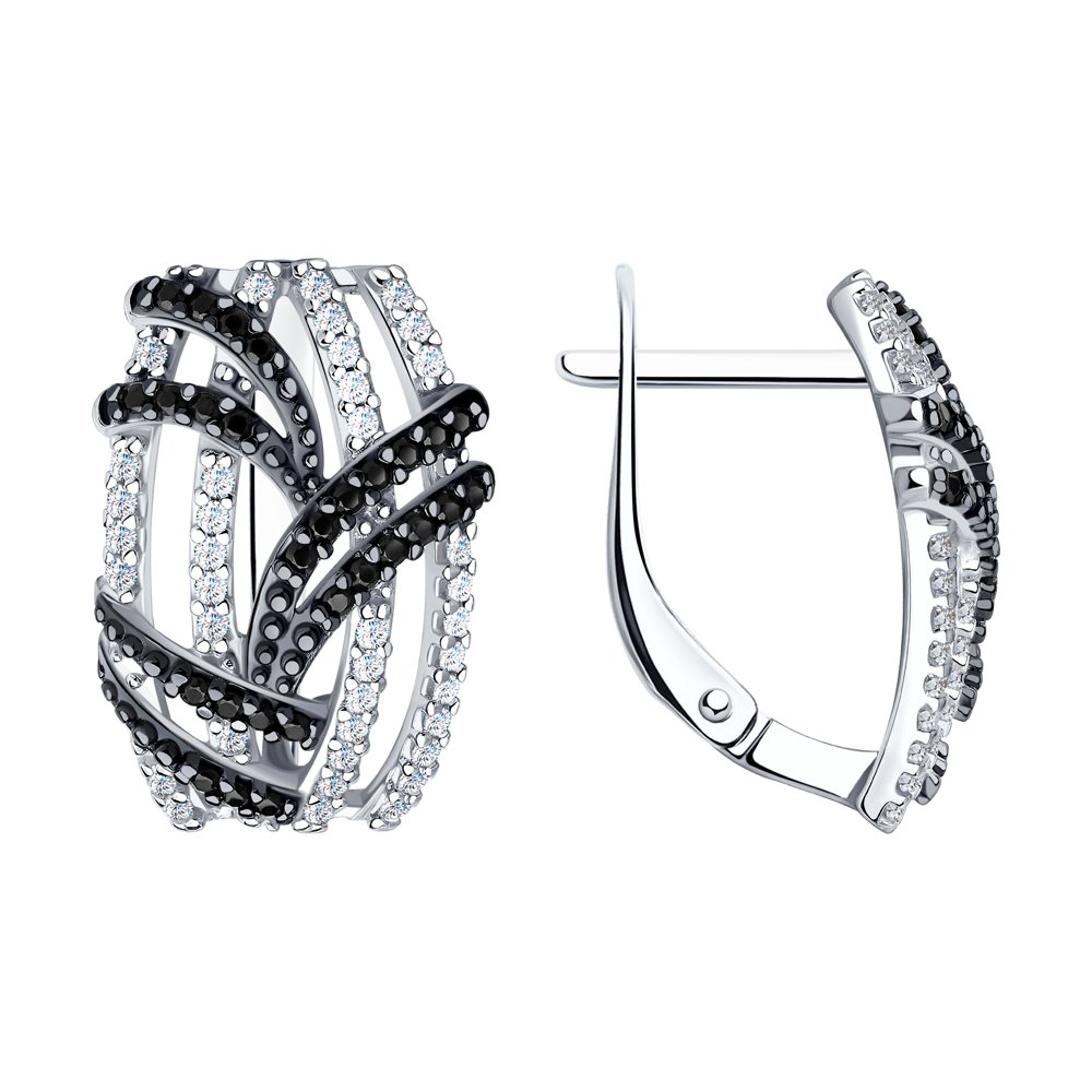 Серьги из серебра SOKOLOV 94-120-00779-1