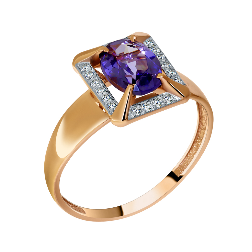 Кольцо из золота MAGIC STONES 01-3-373-8501-011