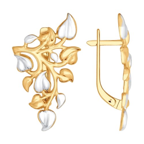 Серьги из серебра SOKOLOV 93020702