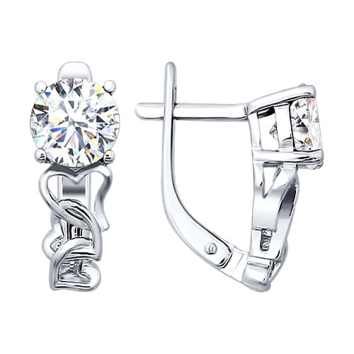 Серьги из серебра SOKOLOV 94021097