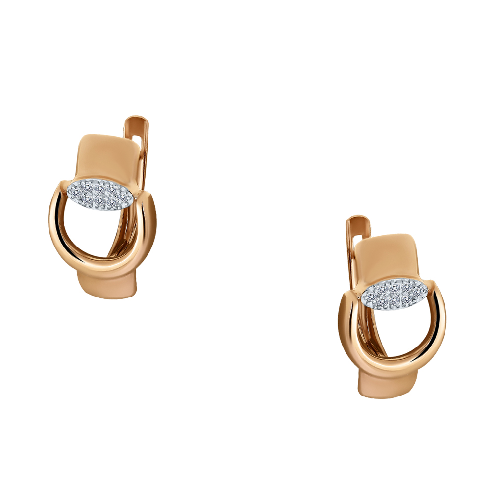 Серьги из золота MAGIC STONES 002-0648-0001-011