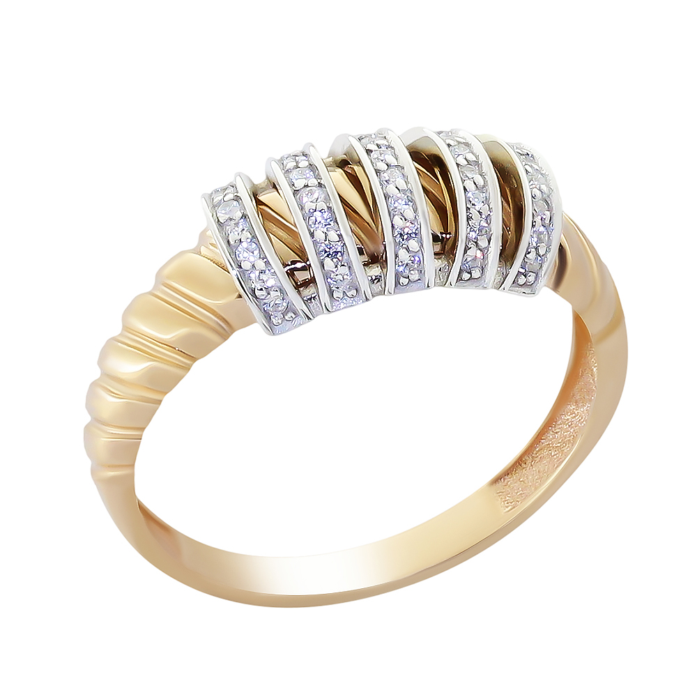 Кольцо из золота CORONA к4691