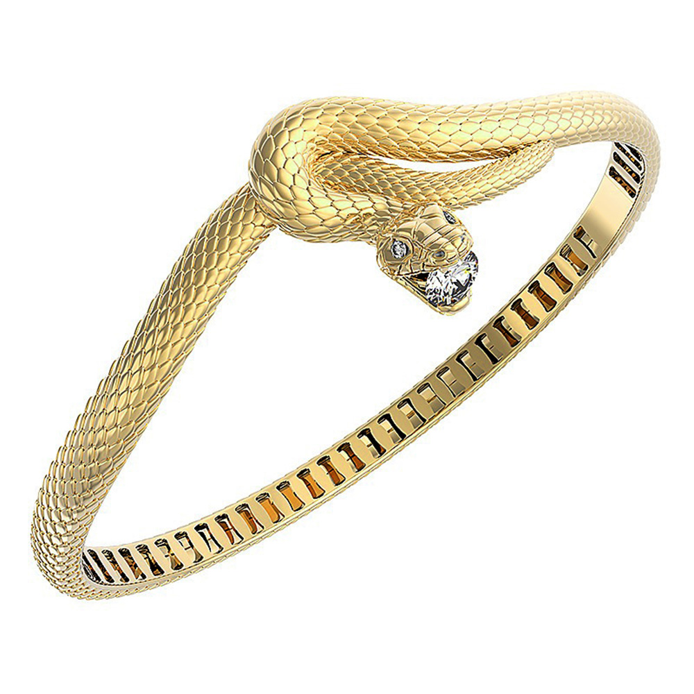 Браслет жесткий с бриллиантом Grant Jewelry 9401689