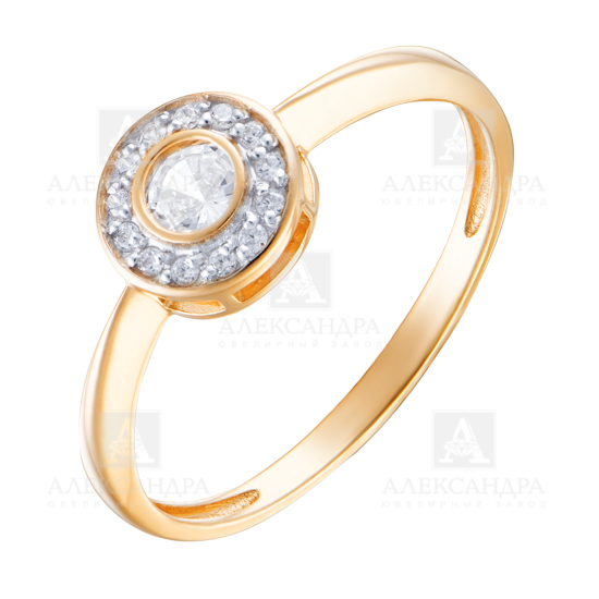 Кольцо из золота кл4163-01