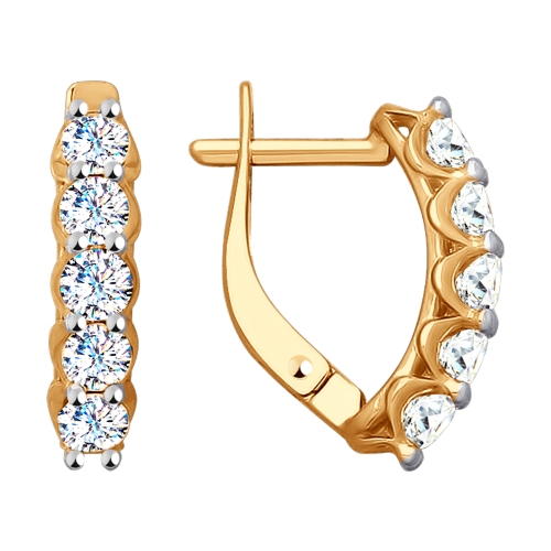 Серьги из золота SOKOLOV 027928
