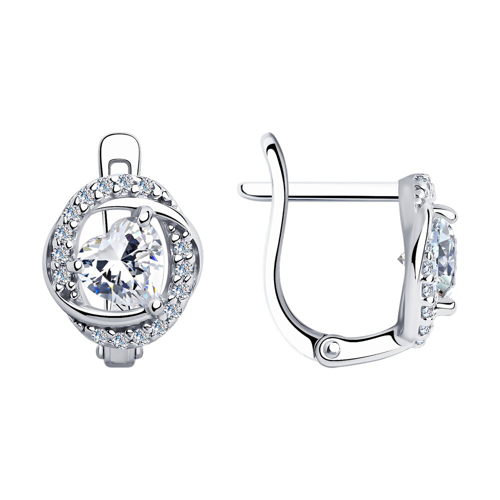Серьги из серебра SOKOLOV 94025774