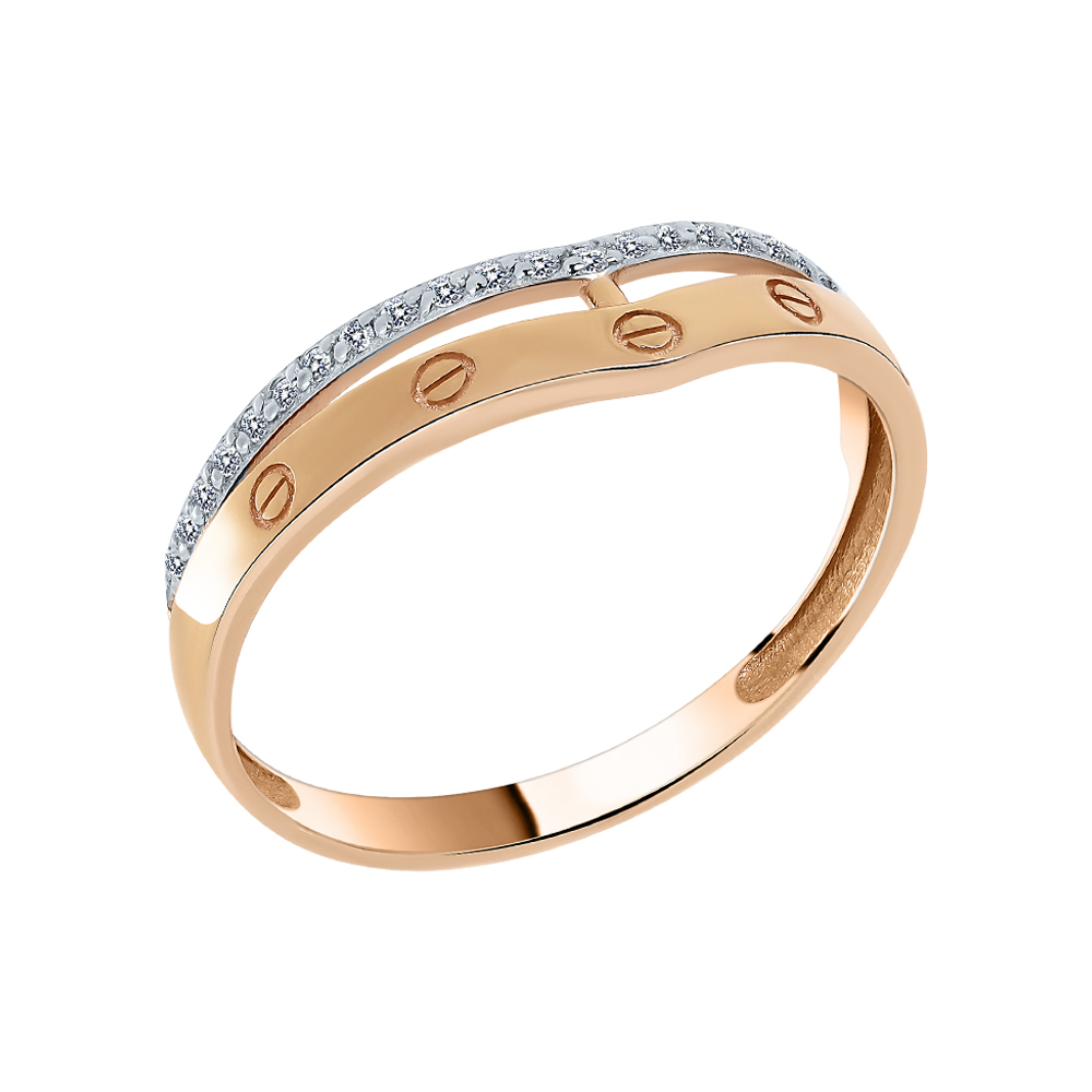 Кольцо из золота CORONA К4835