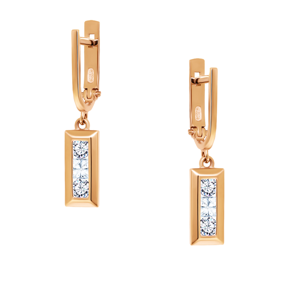 Серьги из золота SOKOLOV 51-121-01553-1