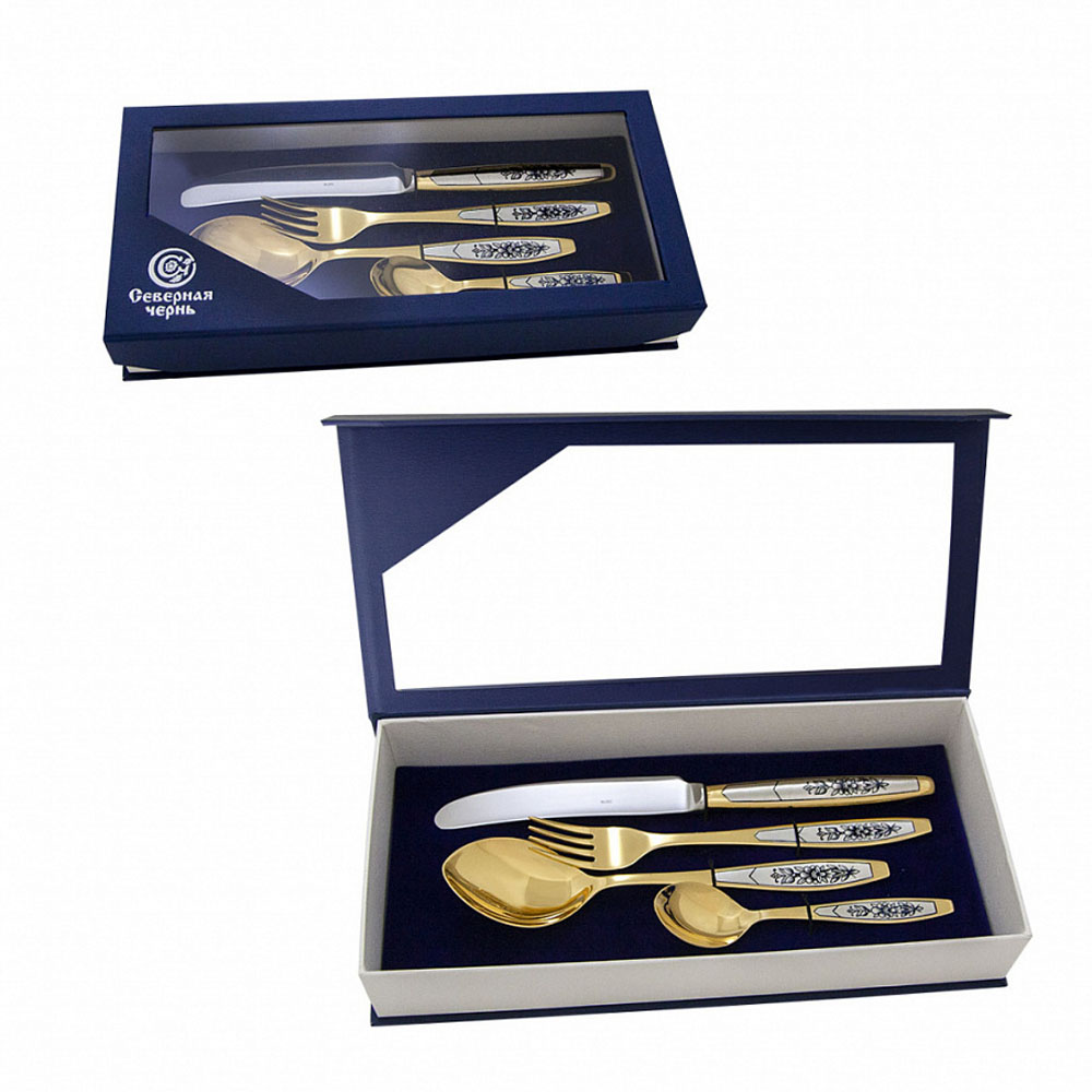 Столовый набор из серебра 40190068М04